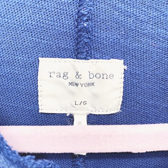 Rag & Bone Long Sleeve Henley, size L - Picture 3 of 8